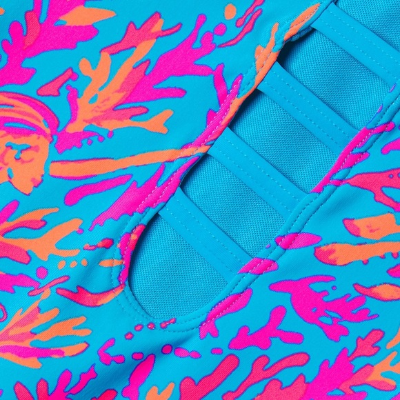 {Lilly Pulitzer} Brand New Teslee Convertible One Piece Swimsuit - Picture 7 of 12